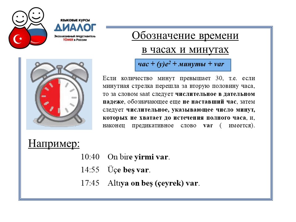 слайд2 Который час?